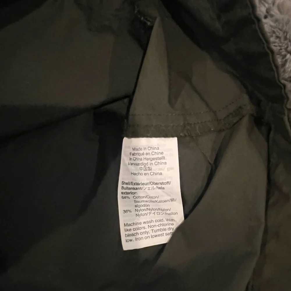 J. Crew Army Green Light weight Rain Jacket Size XXS